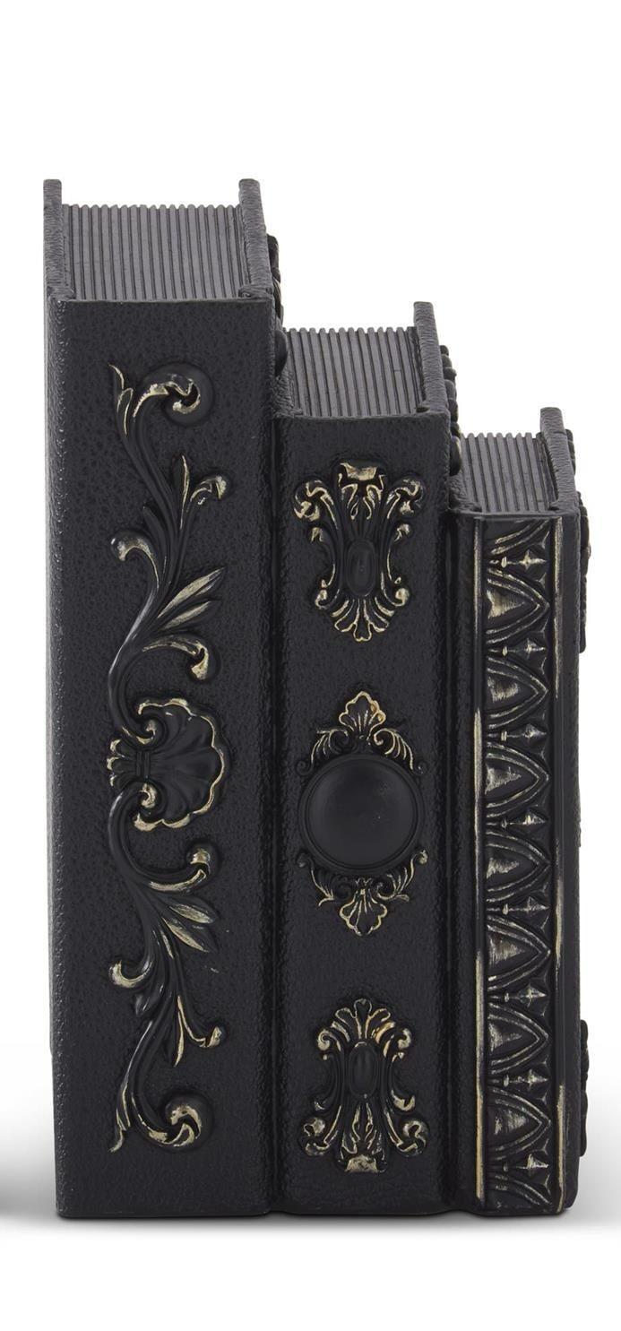 Black & Gold Stacked Spell Books